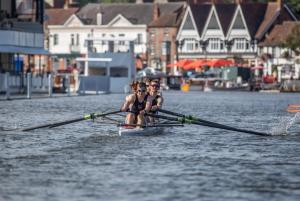 MIRC Wyfolds 4- at the finish HRR